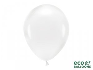 Balony Eco 30cm, transparentny (1 op. / 100 szt.)