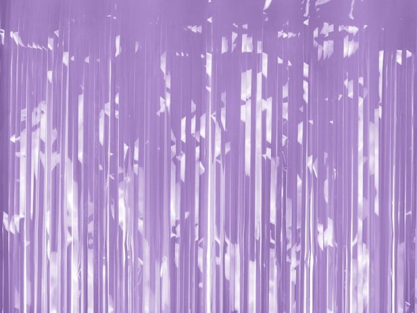 Kurtyna Party, jasny fiolet, 100x200cm (1 karton / 100 szt.)