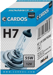 CARDOS Żarówka H7 12V 55W PX26d