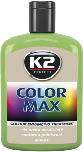 K2 K020 Wosk koloryzujący 200ml 00011 jasnozielony