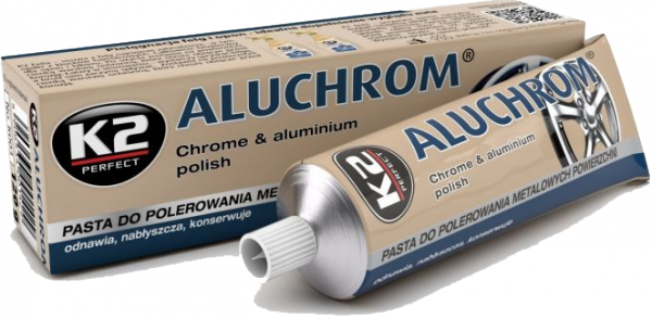 K2 ALUCHROM Pasta do chromu i metali 120g