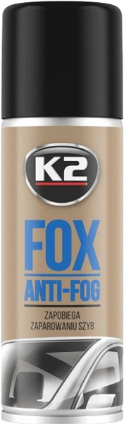 K2 FOX Pianka przeciwko parowaniu szyb 150ml