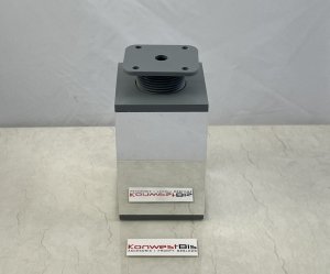 Nóżka meblowa kwadratowa 100mm Chrom