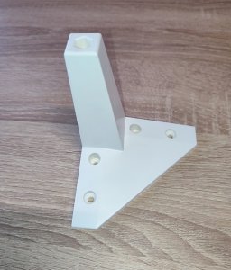 Nóżka meblowa Schwinn 6K134 100mm biały