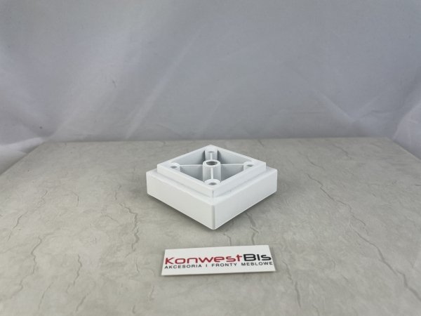 Nóżka meblowa 6601 20mm Biały