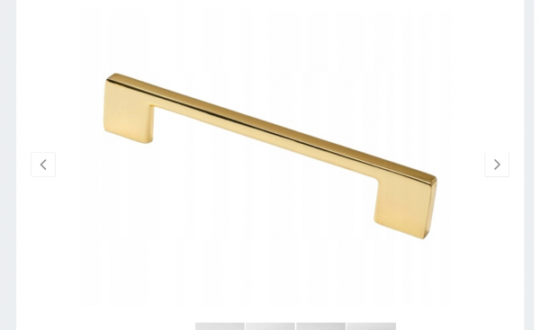 Uchwyt Schwinn 2576 128mm Złoty połysk