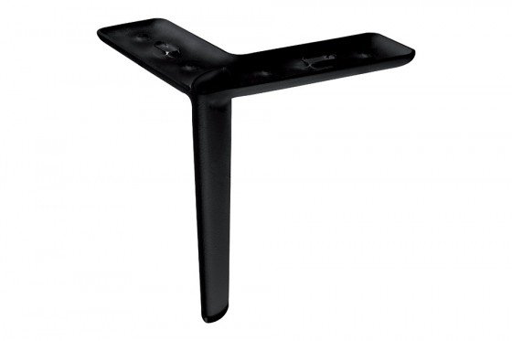 Nóżka meblowa NNK002 150mm Czarny mat