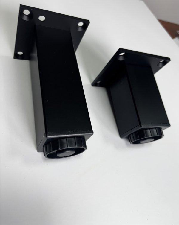 Nóżka meblowa AK45  100mm Czarny