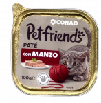 Pet Friends szalka 100g dla kota wołowina