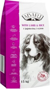 Abart sucha karma dla psa 15kg z jagnięciną 20%meat