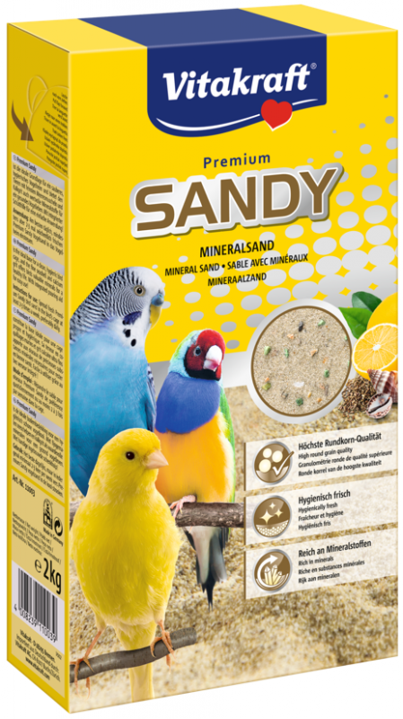 Vitakraft Bio Sandy piasek dla ptaków 2 kg