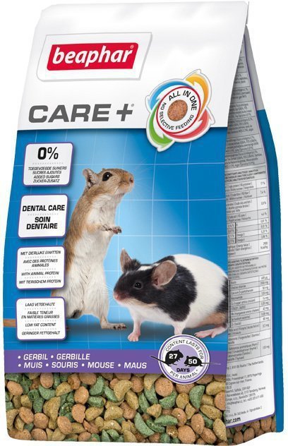 Beaphar Care+ Gerbil 250g karma dla myszoskoczka