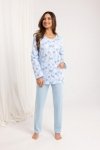 Piżama Regina 710 dł/r 2XL-3XL Z25/26 damska rozpinana