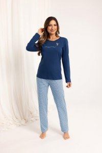 Piżama Regina 714 dł/r 2XL-3XL Z25/26 damska
