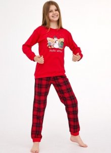 Piżama Cornette Young Girl 592/185 Winter dł/r Christmas 134-164