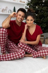 Piżama Sensis Matthew kr/r M-2XL