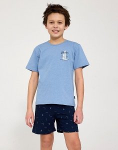 Piżama Cornette Young Boy 790/127 Pacific kr/r 134-164