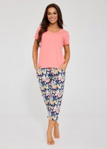 Piżama Cornette 875/338 Violetta kr/r M-2XL