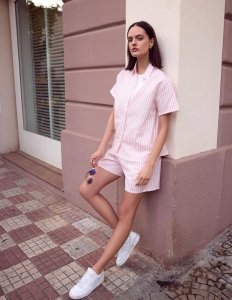 Piżama Sensis Selene kr/r S-XL