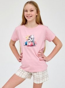Piżama Cornette Young Girl 788/122 Kitty 2 kr/r 134-164