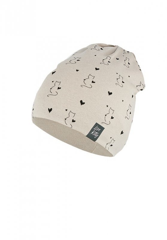 Czapka AJS 50-029 dziewczęce