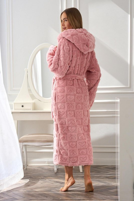 Szlafrok L&L 2554 Valentine długi S-2XL damski