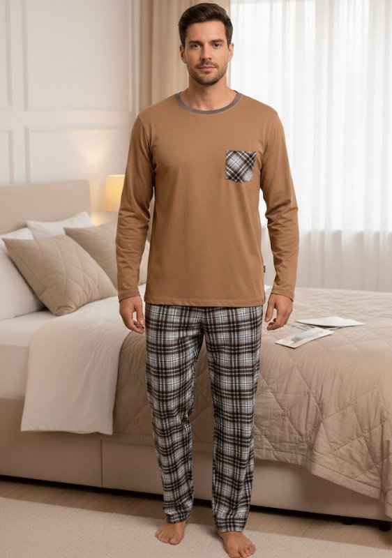 Piżama Regina 488 dł/r 2XL Z25/26 męska