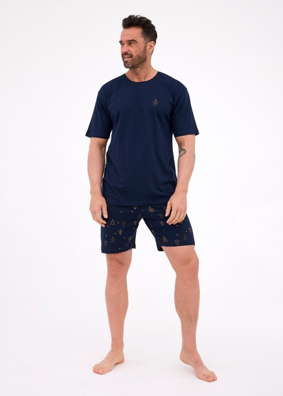 Piżama Cornette 326/297 Night kr/r Christmas S-2XL męska