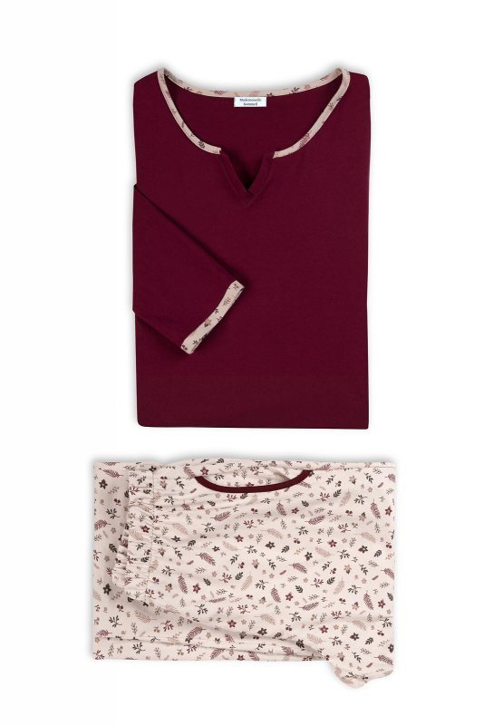 Piżama Mademoiselle Sommeil CC0140 Wildflower 3/4 S-XL