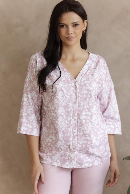 Piżama Taro 3574 Lucinda 3/4 2XL-3XL W26