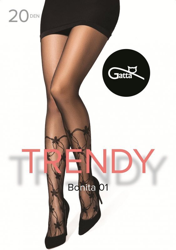 Rajstopy Gatta Trendy Bonita wz.01 20 den 2-4