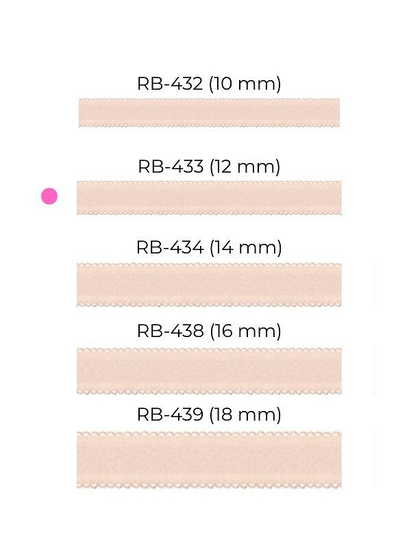 Ramiączka Julimex RB 433 12mm