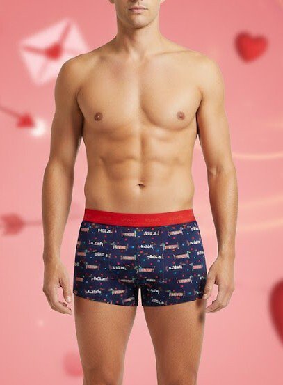 Bokserki Redo 1BE-814 Walentynkowe M-2XL