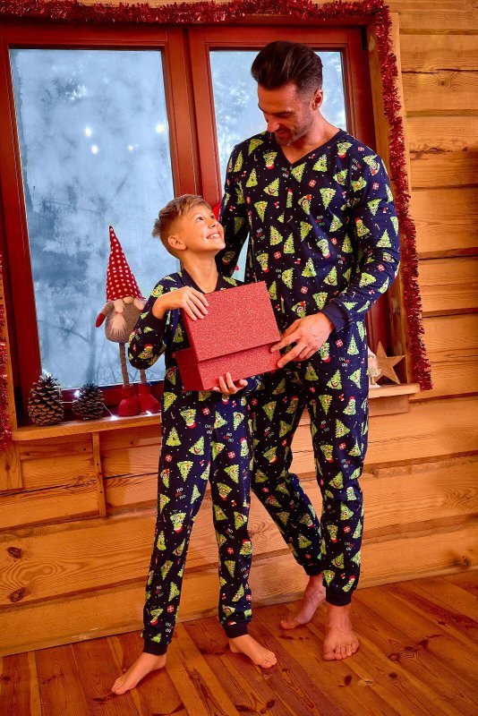 Kombinezon Cornette Kids Boy 185/168 Christmas Tree 2 dł/r 86-128