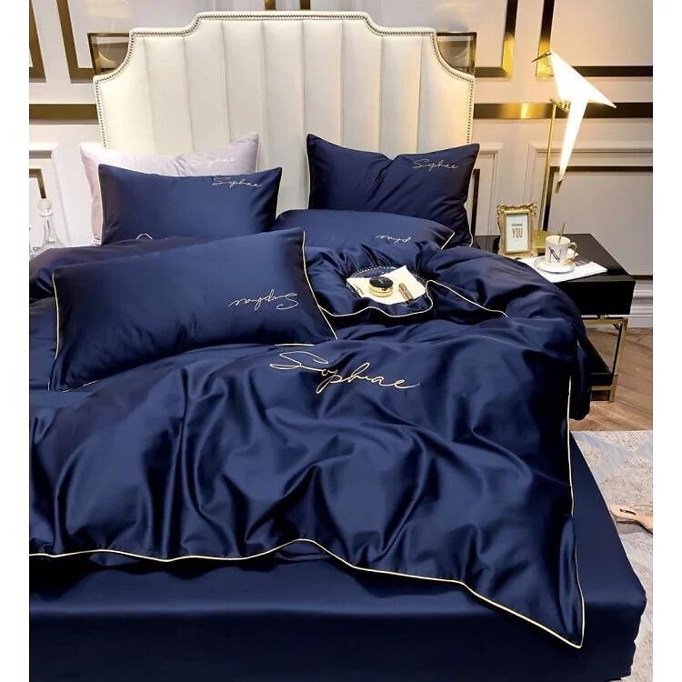 Komplet pościeli Cotton World Mikrowłókno Haft FHL-2599 160x200