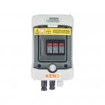 Rozdzielnica przyłączeniowa DC z ogranicznikiem przepięć 1000V typu 2, 1x łańcuch PV, 1x MPPT