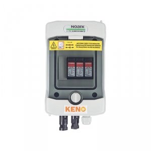 Rozdzielnica przyłączeniowa DC z ogranicznikiem przepięć 1000V typu 2, 1x łańcuch PV, 1x MPPT