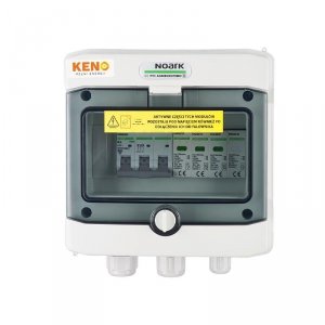 Rozdzielnica przyłączeniowa AC z ogranicznikiem przepieć typ 1+2, 16A 3-F