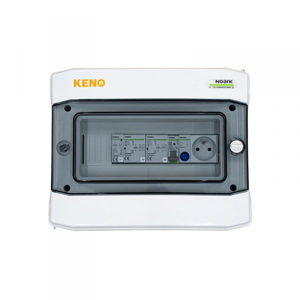 Jednofazowa rozdzielnica z automatycznym przełączeniem na zasilanie PV-POINT do falownika GEN24