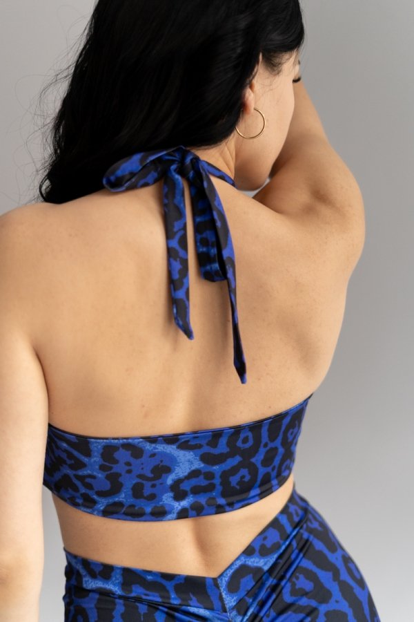 Top Deseo granatowa pantera