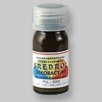 Farba dekoracyjna srebrol 40ml