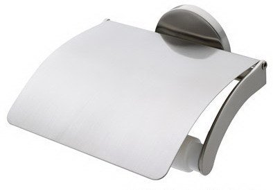 Uchwyt na papier toaletowy z klapką VIRGINIA