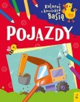 Pojazdy. Koloruj z kaczuszką Basią