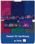 Zeszyt w linie. All singing. 32 kartkowy