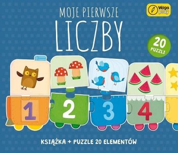 Moje pierwsze liczby. Książka + puzzle 20 elementów