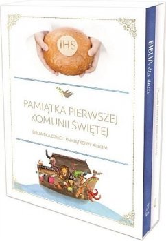 Pakiet komunijny. Biblia + Pamiątka I Komunii Świętej