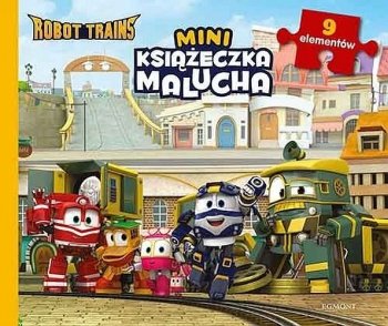 Robot trains. Mini książeczka malucha