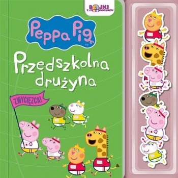 Peppa Pig. Przedszkolna drużyna. Bajki z magnesami (książka)