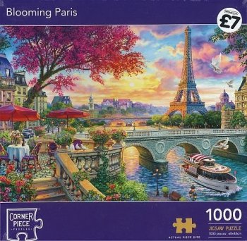 Blooming Paris. Puzzle 1000 elementów