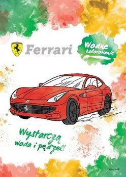 Ferrari. Wodne kolorowanie
